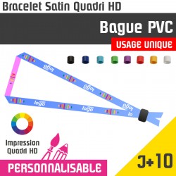 Bracelet Satin Bague PVC J+10