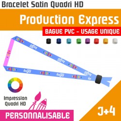Bracelet Satin Bague PVC J+4