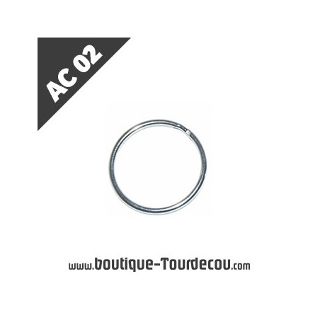 AC02 - Anneau en métal - commande sur mesure