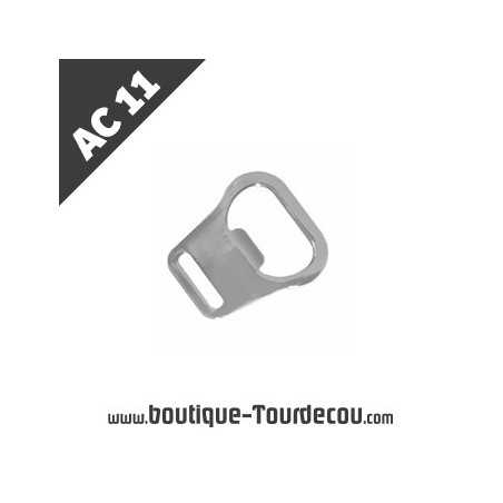 AC11 - Attache en métal avec décapsuleur - commande sur mesure