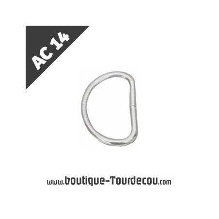 AC14 - Boucle en métal - commande sur mesure
