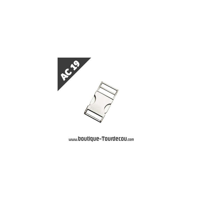 AC19 - Clip détachable en métal - commande sur mesure
