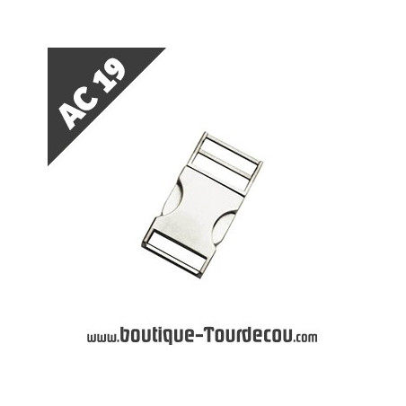 AC19 - Clip détachable en métal - commande sur mesure