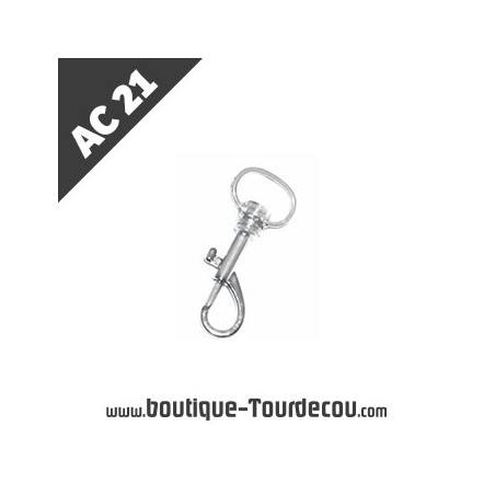 AC21 - Mousqueton en métal M2 - commande sur mesure