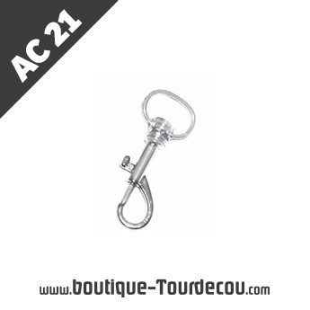 AC21 - Mousqueton en métal M2 - commande sur mesure