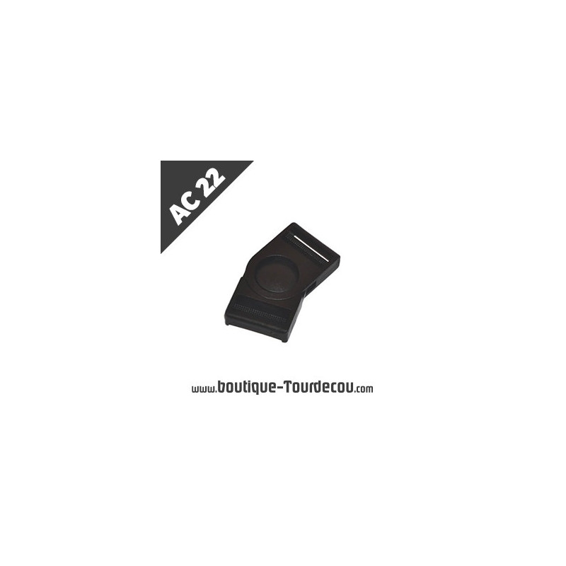 AC22 - Clip détachable pivotante en plastique - commande sur mesure