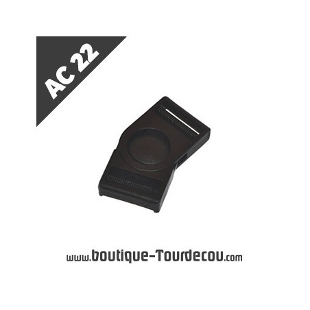 AC22 - Clip détachable pivotante en plastique - commande sur mesure