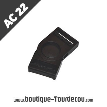 AC22 - Clip détachable pivotante en plastique - commande sur mesure
