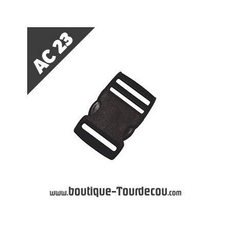 AC23 - Clip détachable en plastique - commande sur mesure