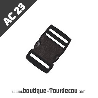 AC23 - Clip détachable en plastique - commande sur mesure