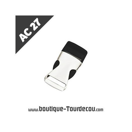 AC27 - Clip détachable en métal/plastique - commande sur mesure