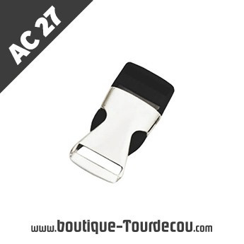 AC27 - Clip détachable en métal/plastique - commande sur mesure