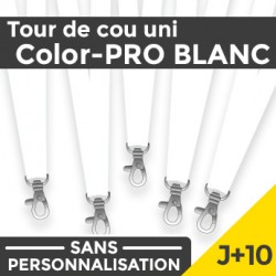 Tour de Cou Color-PRO Blanc J+10