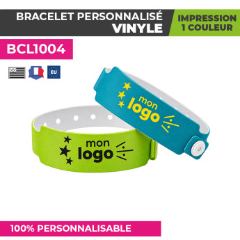 bracelet natation vert et bleu