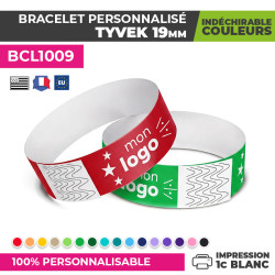 Bracelet Tyvek personnalisé...
