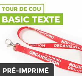 tour de cou basic texte