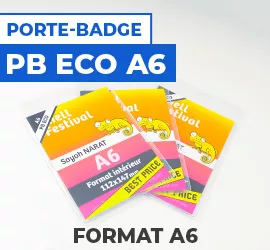 porte badge économique